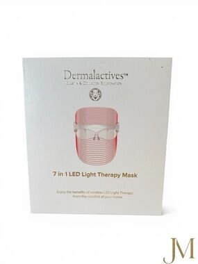 Dermalactives 7-in-1 LED Light Therapy Mask New in Box